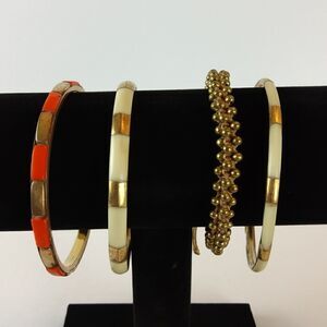 (3/$20) fashion set of four weathered bracelets
